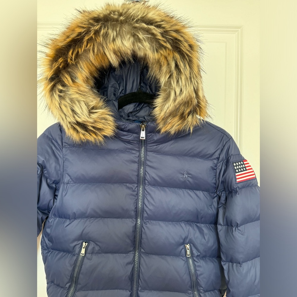 Girls Polo Ralph Lauren Puffer Jacket - Picture 2 of 12